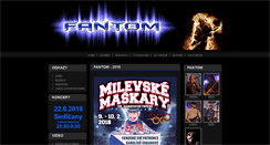 Desktop Screenshot of fantom-rock.cz